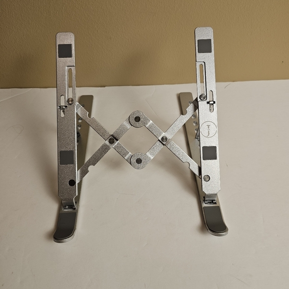 JTEN Laptop Stand, Laptop Holder Riser Computer Tablet Stand 6 Angles Adjustable - Picture 10 of 11